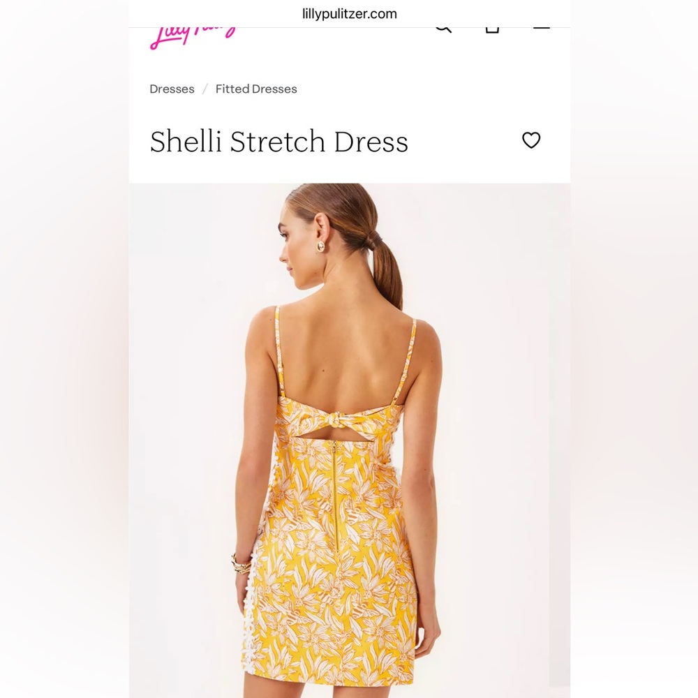 Lilly Pulitzer Shelli Stretch Dress, sz 0 in pink and blue 🩷🩵